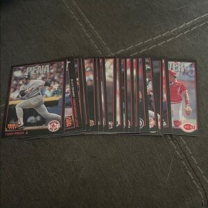 Baseball Trading Cards Set